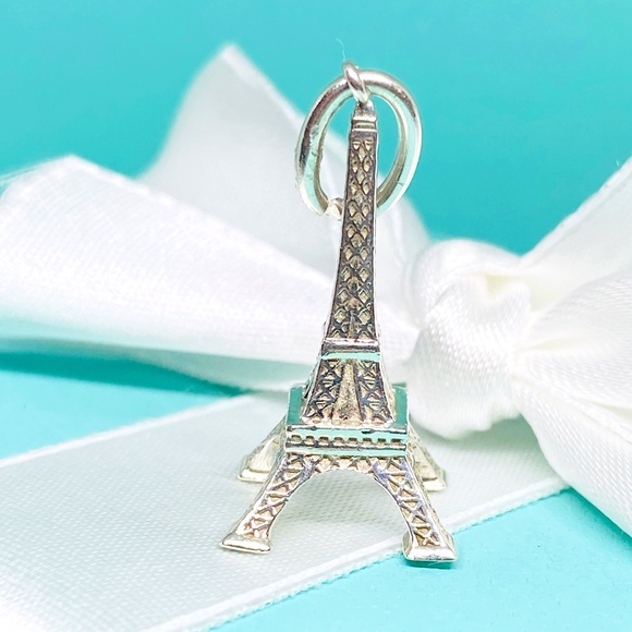 Tiffany & Co. Jewelry - Tiffany & CO Eiffel Tower charm  silver 925 EXCELLENT! Box